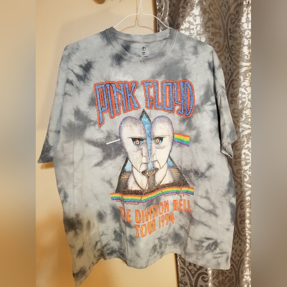 Vtg Pink Floyd 2XL TShirt The Division Tour 1994 RN#88947